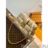 Luxury Troca MM Bag Damier Quilt Lambskin M59111