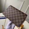 High Quality Vavin Chain Wallet Damier Ebene N60237