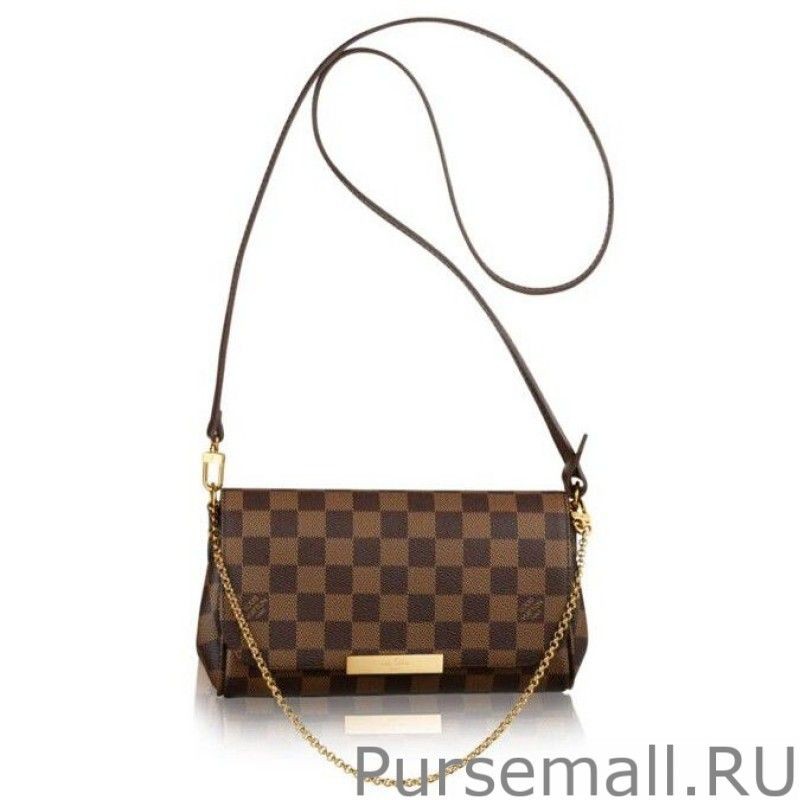 Inspired Favorite PM Damier Ebene Canvas N41276