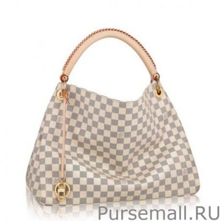 7 Star Artsy MM Damier Azur Canvas N41174