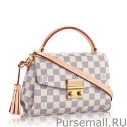 AAA+ Croisette Bag Damier Azur Canvas N41581