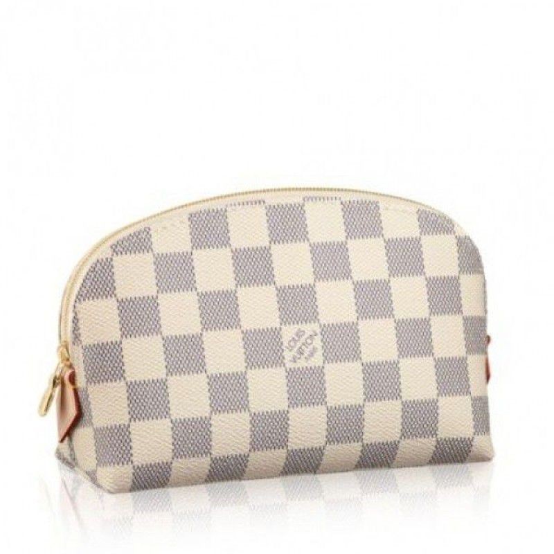 Top Quality Cosmetic Pouch Damier Azur N60024