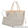 Best Neverfull MM Damier Azur Canvas N41605