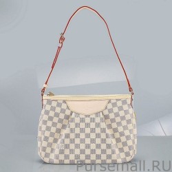 Replica Siracusa PM bags Damier Azur Canvas N41113