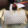 Inspired Speedy Bandoulière 35 Damier Azur N41372