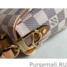 UK Damier Azur Croisette Bag With Braided Strap N50053